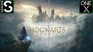 Hogwarts Legacy  Xbox Series S vs One X  Graphics Comparison 