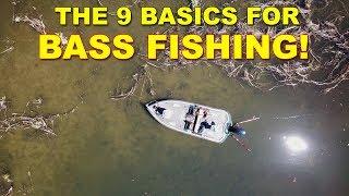 Bass Fishing Tips 9 Basics All Anglers Need To Know  Bass Fishing Tutorial