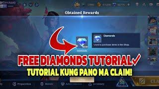 FREE DIAMONDS SA MOBILE LEGENDS•BAGONG TRICK CLAIM AGAD ALEXIS TRICK MLBB