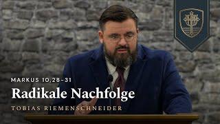 Radikale Nachfolge  Tobias Riemenschneider