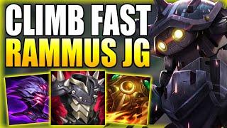 HOW TO CLIMB OUT OF LOW ELO WITH A TANK JUNGLER FT. RAMMUS - Gameplay Guide League of Legends