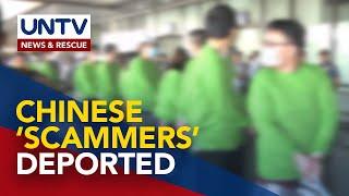 PH deports 167 illegal Chinese workers involved in various violations scams