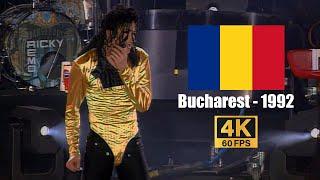 Michael Jackson  Wanna Be Startin Something - Live in Bucharest October 1st 1992 4K60FPS