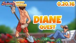 Diane Complete Quest Full Walkthrough - Summertime Saga 0.20.16 Latest Version