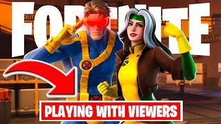  Fortnite Live Playing With Viewers Over 100 Crowns Chapter 5 Season 4 #fortnitelive