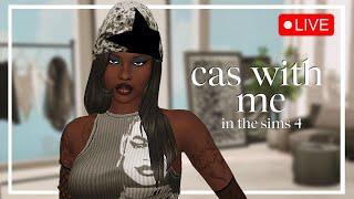 CAS With Me -AltGoth Style Create A Sim  The Sims 4 Livestream