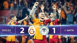 Galatasaray - A. Konyaspor 2-1 HighlightsÖzet  Spor Toto Süper Lig - 202223