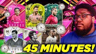 I spent 45 minutes packing as many FUTTIES players as possible...