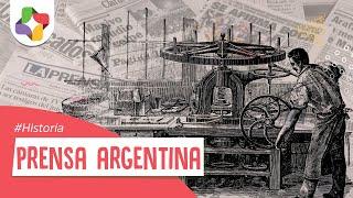 Inicio de la Prensa Argentina  Historia Educatina