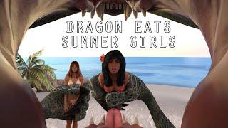 Dragon Eats Summer Girl