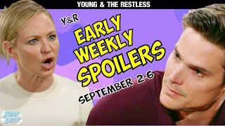 Young and the Restless Early Spoilers Sept 2-6 Sharon Settles Score & Adam Plays Dirty #yr