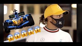 LEWIS HAMILTON shocked by ALONSOS screaming Renault V10 ENGINE sound AbuDhabiGP REACTION