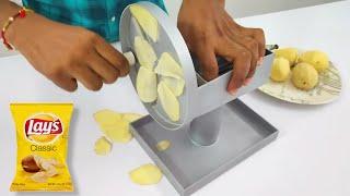 Home Made Potato Chips Cutting Machine