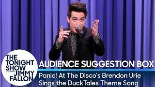 Panic At The Discos Brendon Urie Sings the DuckTales Theme Song
