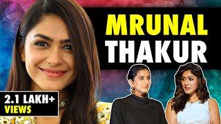 Mrunal Thakur opens up about Love Success Sita Ramam & Body Shaming  Karishma Mehta  Ep 77