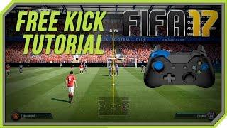 FIFA 17 All Free Kicks Tutorial  Trivela Knuckleball Rabona Curve Driven  PC Xbox One