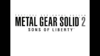 Metal Gear Solid 2 Tanker Alert no introduction