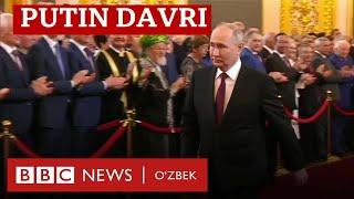 2000⤑2004⤑2012⤑2018⤑2024 - Путиннинг 5 инаугурацияси бир видеода BBC News Ozbek