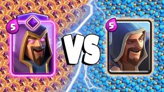 EVOLVED WIZARD Vs WIZARD - Clash Royale Challenge