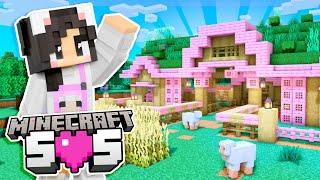 Building a CUTE FARM Minecraft SOS Ep.2