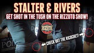 Jamie Rivers & Anthony Stalter get TUSH SHOTS Rizzuto Show