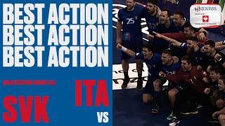 Historic win for Italy against Slovakia  Mens EHF EURO 2020 Qualification