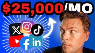 Steal my $25000 a MONTH Social Media Strategy for online business
