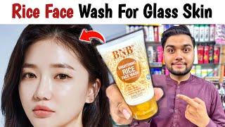 Bnb Rice Face Wash For Fair Glowing Glass Skin  Best Whitening Rice Face Wash