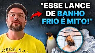 Tomar BANHO FRIO tem realmente benefícios?  Muzy Explica