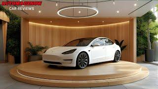 Amazing 2025 Tesla Model 3 - Redefining the Electric Sedan Standard