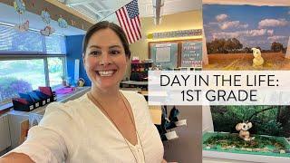 Day in my Life as a 1st Grade Teacher  end of the year research projects literacy curriculums