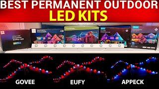 Best Permanent Install Exterior LED Kit? Govee Govee Pro Eufy Appeck YPS Novostella