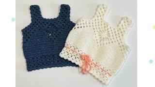 كروشيه بلوزة صيفي\Crochet blouse for girls
