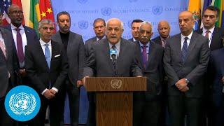 ENAR Arab Group & Islamic Group on the Middle East - Media Stakeout  UN Security Council