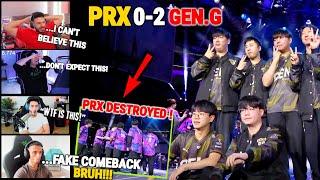 Valorant Streamers Reacts to PRX Fake Comeback Against GEN.G in VCT Masters Madrid 2024