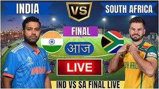  Live India vs South Africa T20 World Cup Final Match Score  Live Cricket Match Today IND vs SA