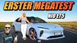 Elektroauto Nio ET5 im Megatest Echte Reichweite Software Ladezeit.