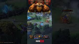 1500 Damage 1 HIT KO Rampage #dota2 #shorts #earthshaker #rampage