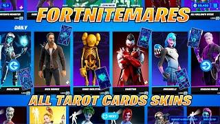 All FortnitemaresHalloween 2021 Tarot Card Skins Fortnite Item Shop Preview