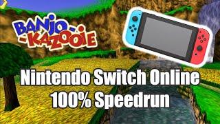 Banjo-Kazooie - FIRST 100% Speedrun on Nintendo Switch in 32537