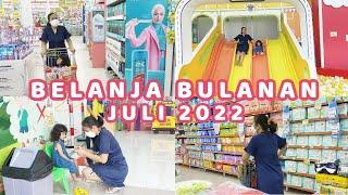 BELANJA BULANAN JULI 2022 DAN NYENENGIN ANAK