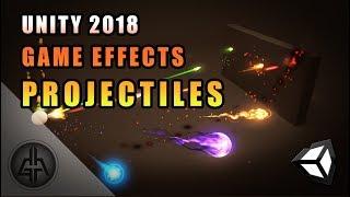Unity 2018 - Game VFX - ProjectileBullet Raycast Tutorial