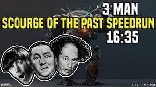 3 Man Scourge of the Past Speedrun in 1635  Destiny 2