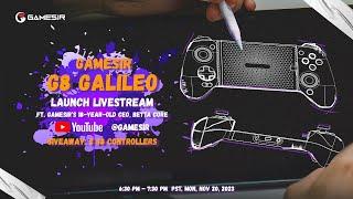 GameSir G8 Galileo Launch Livestream Ft. GameSirs 18-Year-Old CEO   Trailer