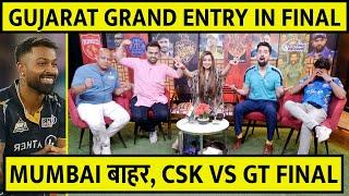 GUJARAT GRAND ENTRY IN FINAL MUMBAI बाहर CSK VS GT FINAL  #ipl2023 MIVSGT #shubmangill