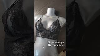 Lace Bralette Design  Check Tutorial On My Channel