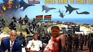 1 juillet militè Kenya fèkrache kòt Towoa lasalin viliaj gang tombe konlapli Yotrennenl bay R.Normil