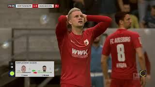 Hoffenheim - FC Augsbourg  1-1  Bundesliga  Matchday 15 