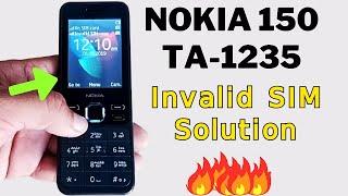 Nokia 150 TA-1235 Invalid Sim Problem  All IMEI Repair Codes  Nokia 150 Change IMEI Number