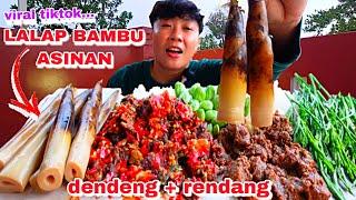 SPESIAL IDUL ADHADENDENG + RENDANG LALAP ASINAN BAMBU